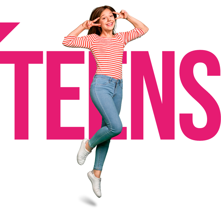 Chica Joven estudiante de inglés