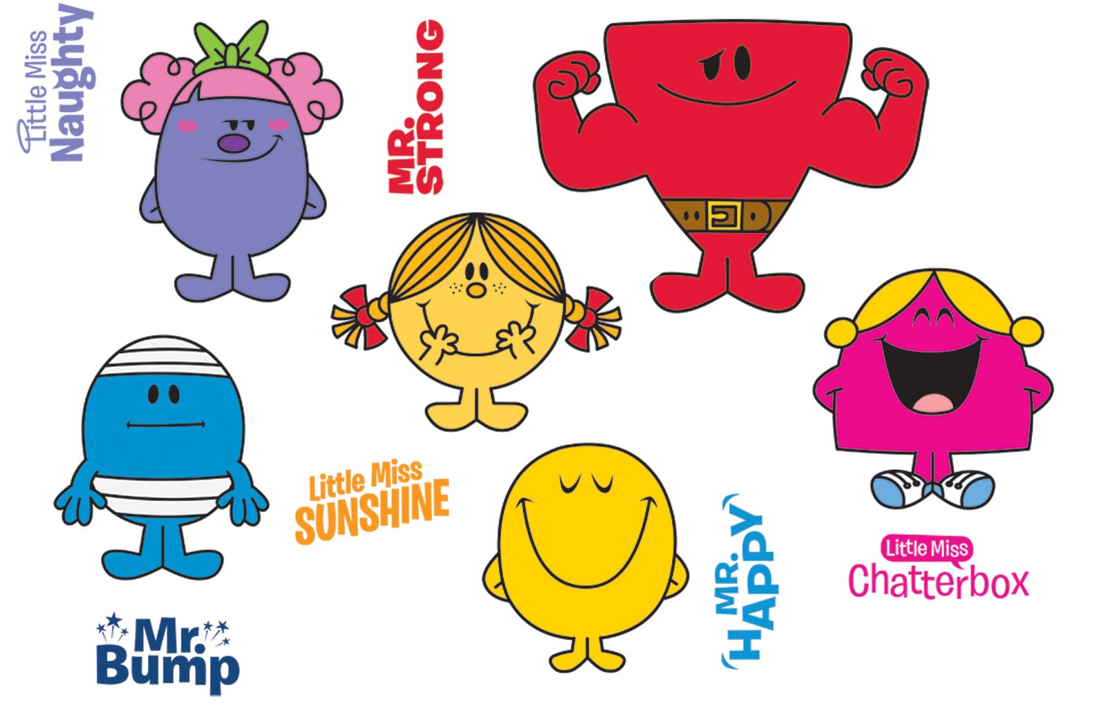 libros ninos mr men little miss